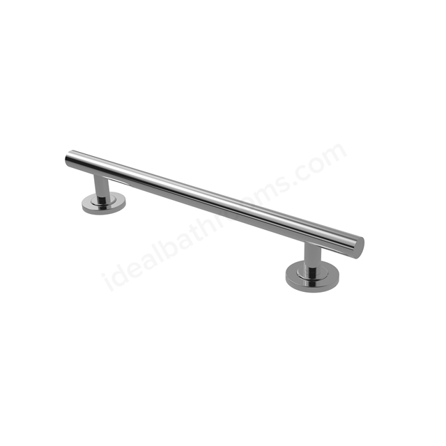 Fitzroy of London Stainless Steel 600mm Concealed Grab Rail - Polished