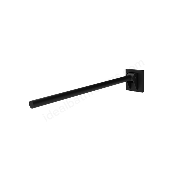 Fitzroy of London Concealed Hinged Rail Stainless Steel - Matt Black