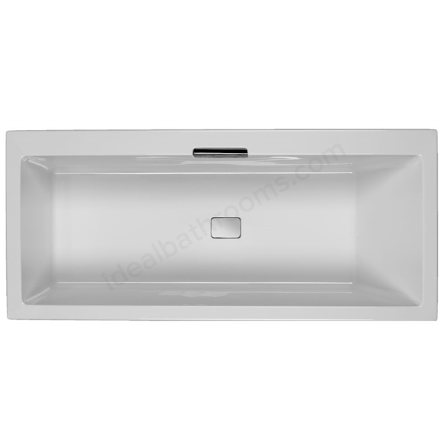 Carron Celsius 1700mm Right Handed Carronite Shower Bath - White