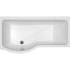 Carron Brio 1650mm Left Handed Shower Bath - White
