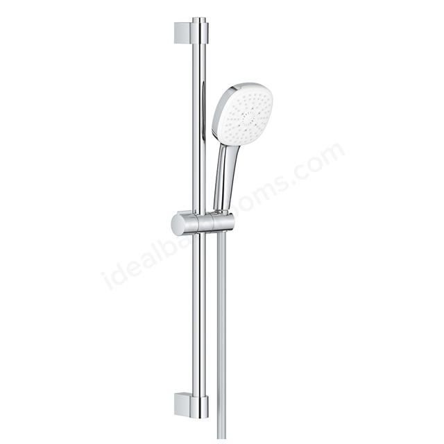 Grohe Tempesta Cube 110 Shower Rail Set w/ 3 Spray Patterns - Chrome