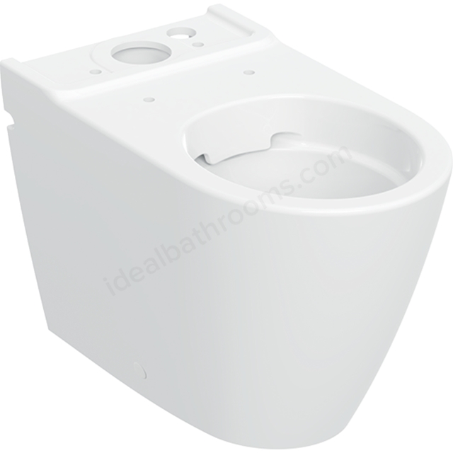 Geberit Smyle Floor-Standing WC for Close-Coupled Exposed Cistern - White