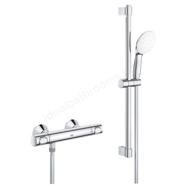 Grohe Grohtherm 500 Thermostatic Shower Mixer - Chrome