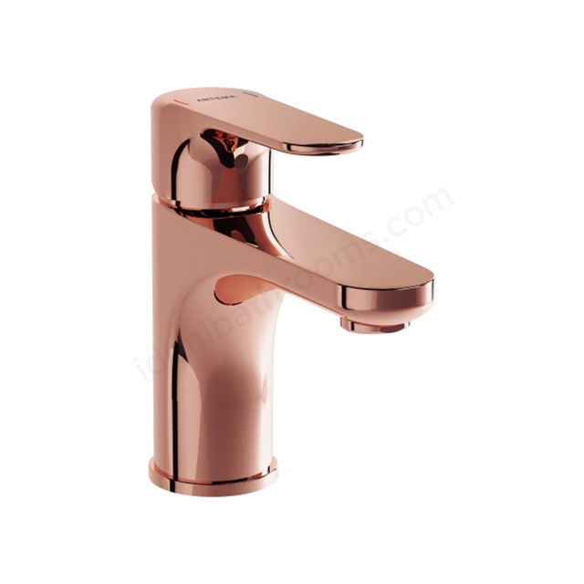 VitrA Root Round Basin Mixer Soft Copper Basin Mixer