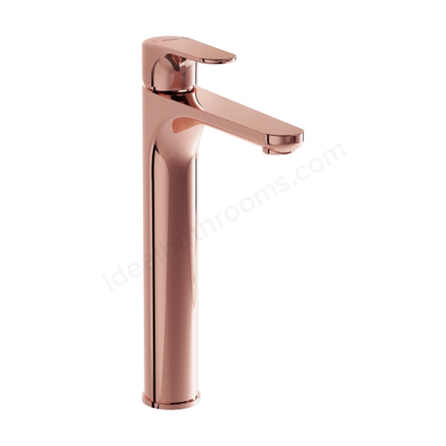VitrA Root Round Basin Mixer Soft Copper Basin Mixer