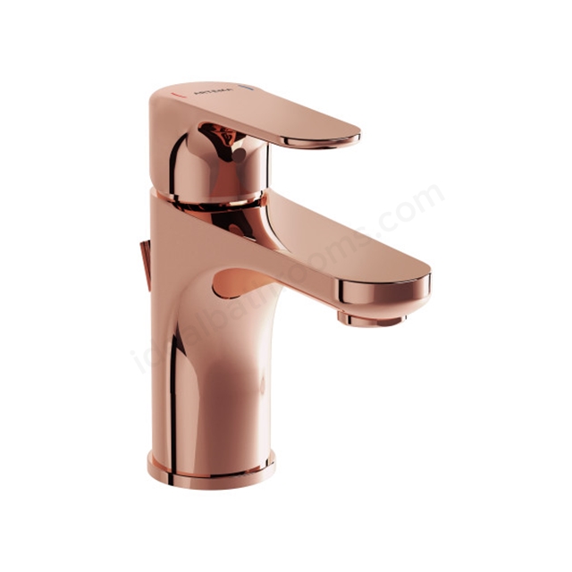 VitrA Root Round Basin Mixer Soft Copper Basin Mixer With Pop-Up