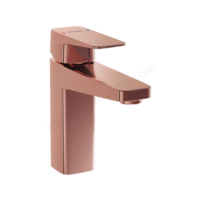VitrA Root Square Basin Mixer Soft Copper Basin Mixer