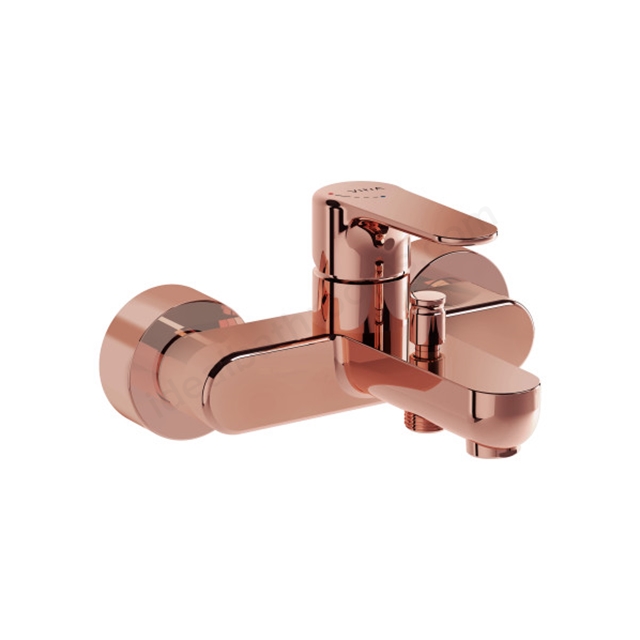 VitrA Root Round Bath Mixer Soft Copper Bath Mixer