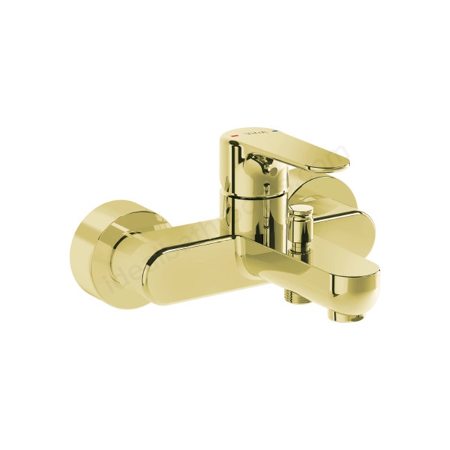 VitrA Root Round Bath Mixer Soft Gold Bath Mixer