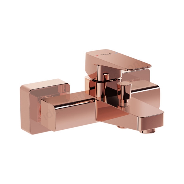 VitrA Root Square Bath Mixer Soft Copper Bath Mixer