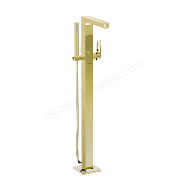 VitrA Root Square Bath Mixer Soft Gold Bath Mixer
