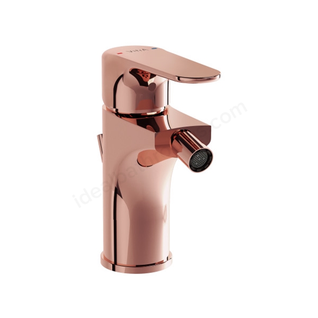 VitrA Root Round Bidet Mixer Soft Copper Bidet Mixer