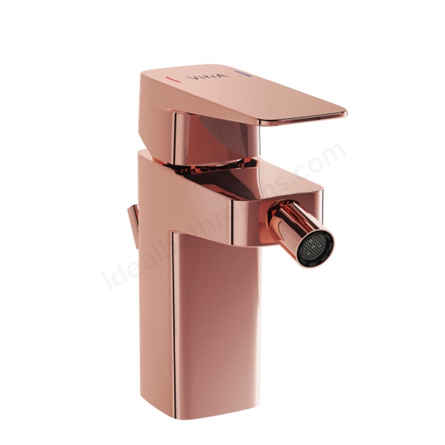 VitrA Root Round Bidet Mixer Soft Copper Bidet Mixer