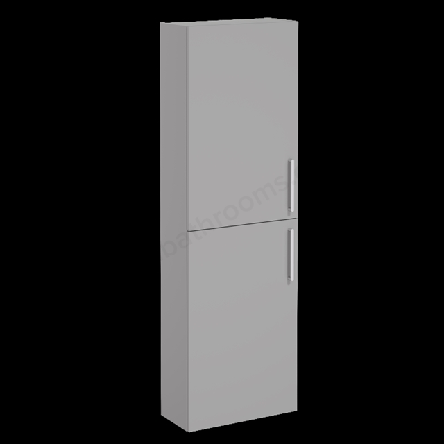 VitrA Root Flat Tall Unit Matt Rock Grey, -Left