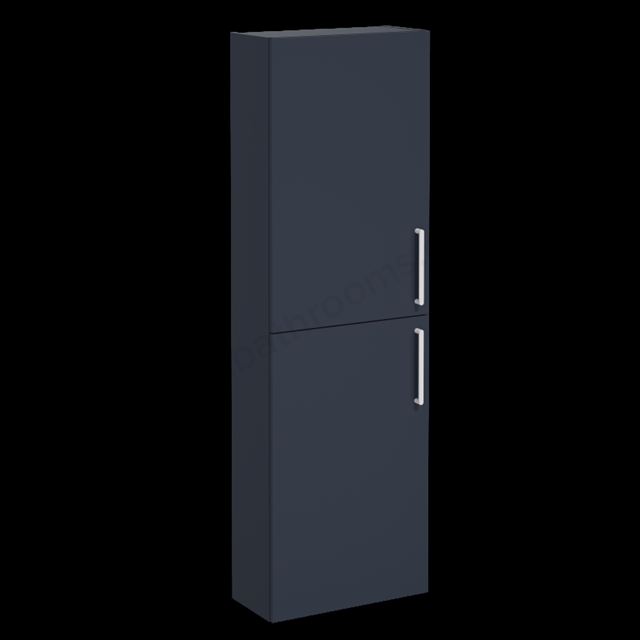 VitrA Root Flat Tall Unit Matt Dark Blue, -Left