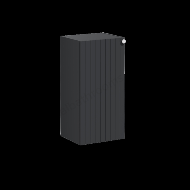 VitrA Root Groove Lower Unit Matt Graphite, Left