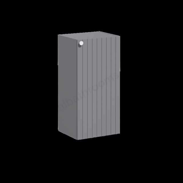 VitrA Root Groove Lower Unit Matt Grey, Right