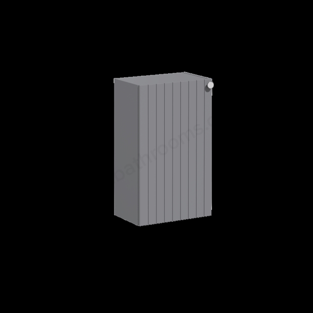 VitrA Root Groove Lower Unit Matt Grey, Left