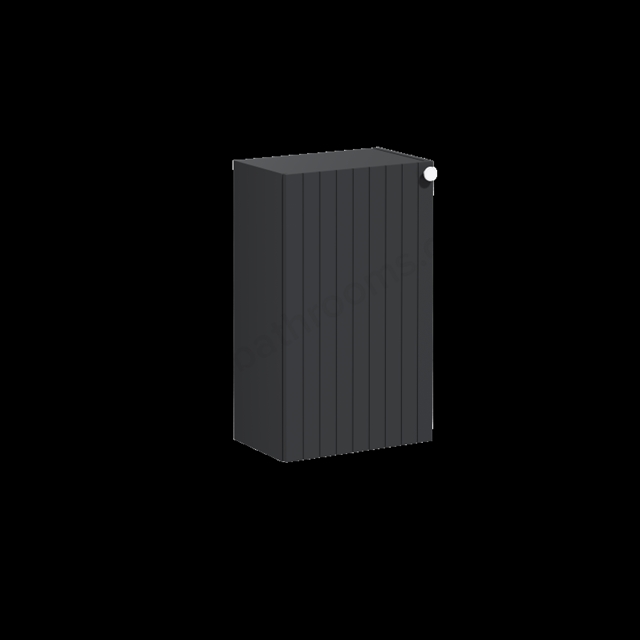 VitrA Root Groove Lower Unit Matt Graphite, Left