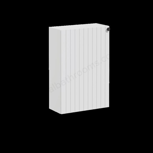 VitrA Root Groove Lower Unit Matt Light Grey, Left