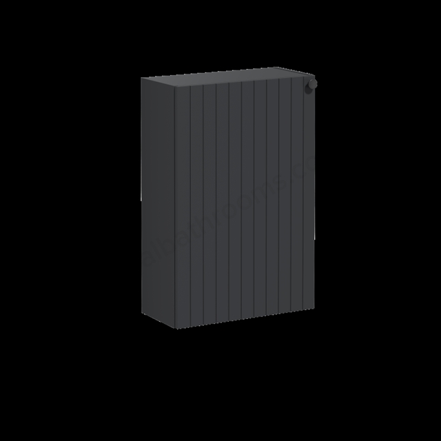 VitrA Root Groove Lower Unit Matt Graphite, Left