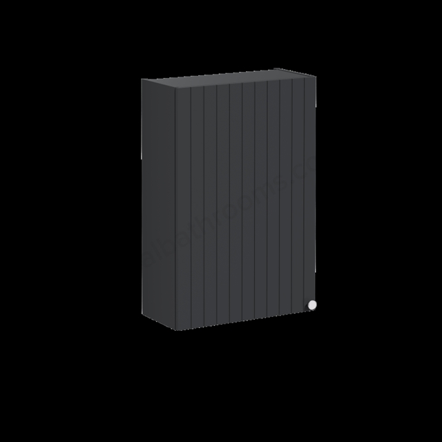 VitrA Root Groove Upper Unit Matt Graphite, Left