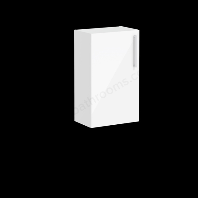 VitrA Root Flat Lower Unit White High Gloss, Left