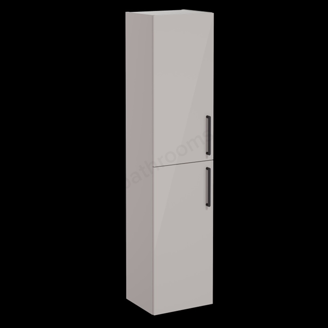VitrA Root Flat Tall Unit Sahara Beige High Gloss, -Left