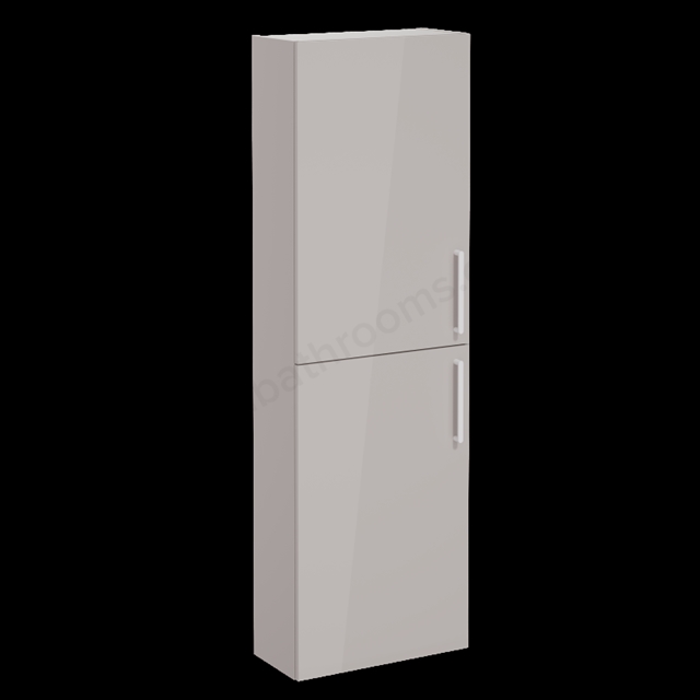 VitrA Root Flat Tall Unit Sahara Beige High Gloss, -Left