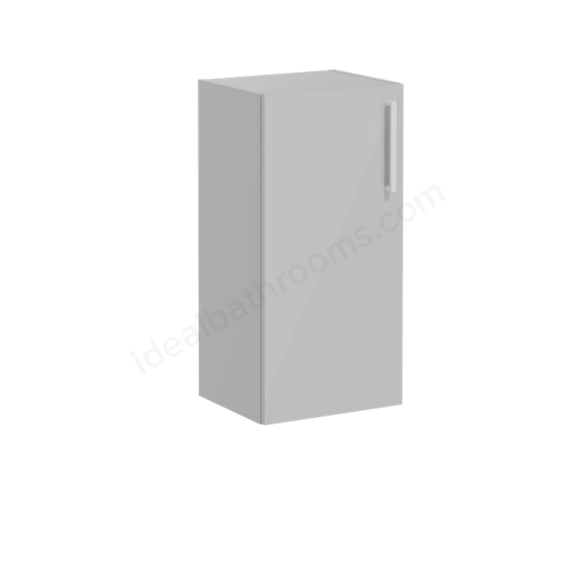 VitrA Root Flat Lower Unit Pearl Grey High Gloss, Left