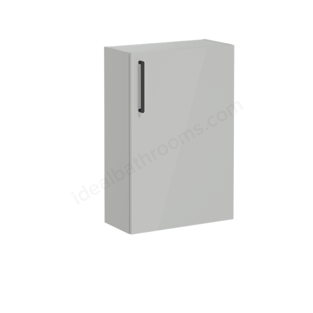 VitrA Root Flat Lower Unit Pearl Grey High Gloss, Right