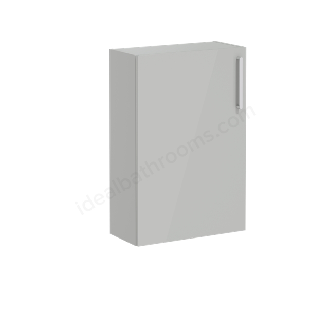 VitrA Root Flat Lower Unit Pearl Grey High Gloss, Left
