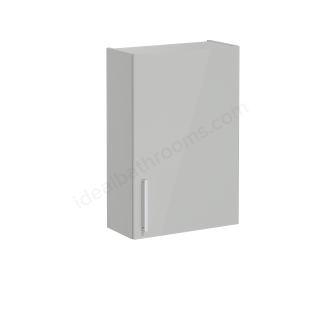 VitrA Root Flat Upper Unit Pearl Grey High Gloss, Right