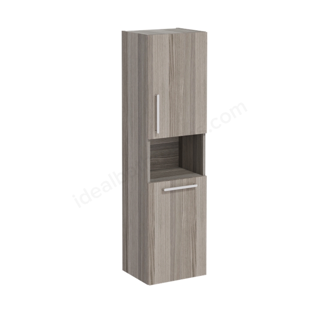 VitrA Root Flat, Tall unit, 40 cm, short Cordoba, with laundy basket, Right