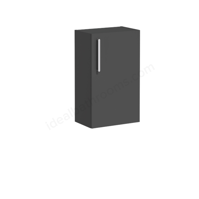 VitrA Root Flat Lower Unit Matt Storm Grey, Right