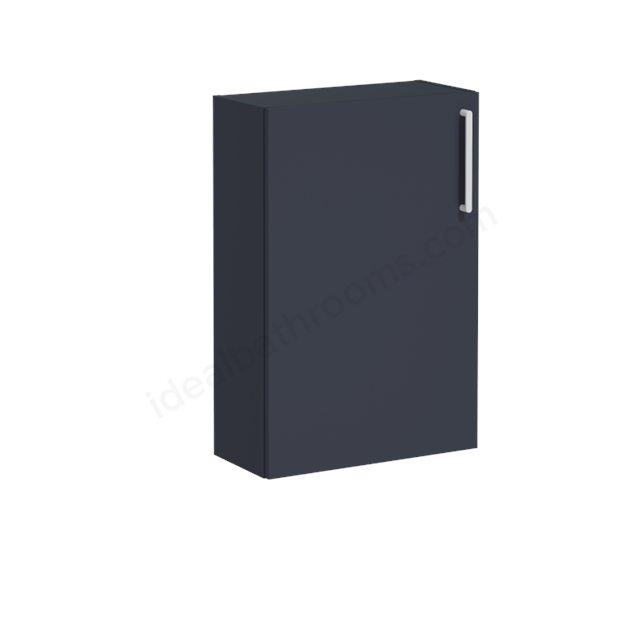 VitrA Root Flat Lower Unit Matt Dark Blue, Left