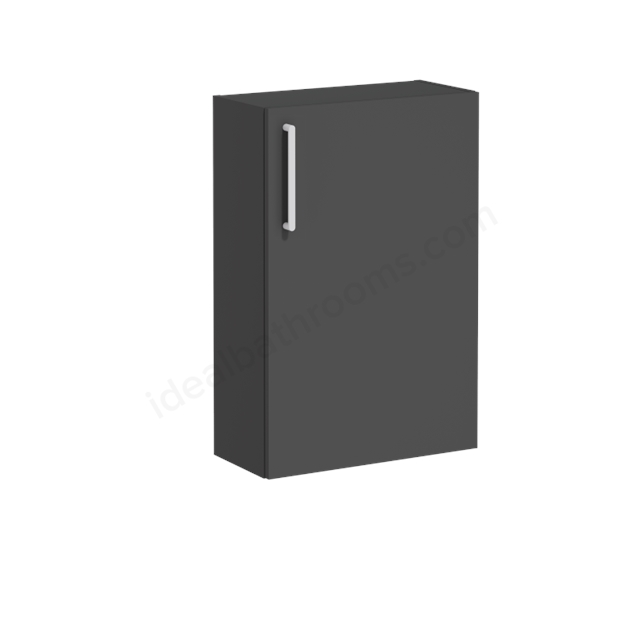 VitrA Root Flat Lower Unit Matt Storm Grey, Right