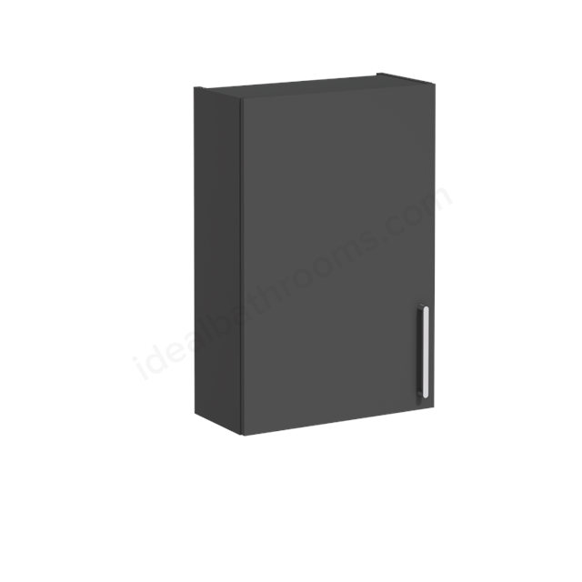 VitrA Root Flat Upper Unit Matt Storm Grey, Left