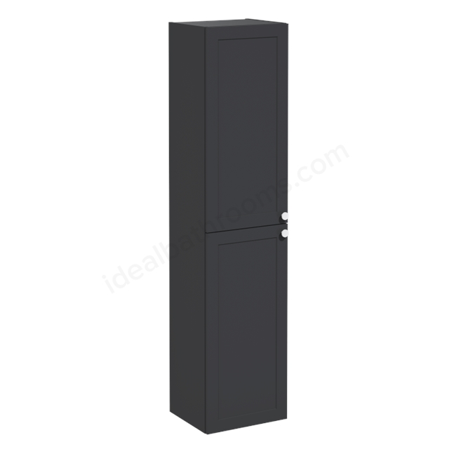 VitrA Root Classic Tall Unit Matt Graphite, -Left