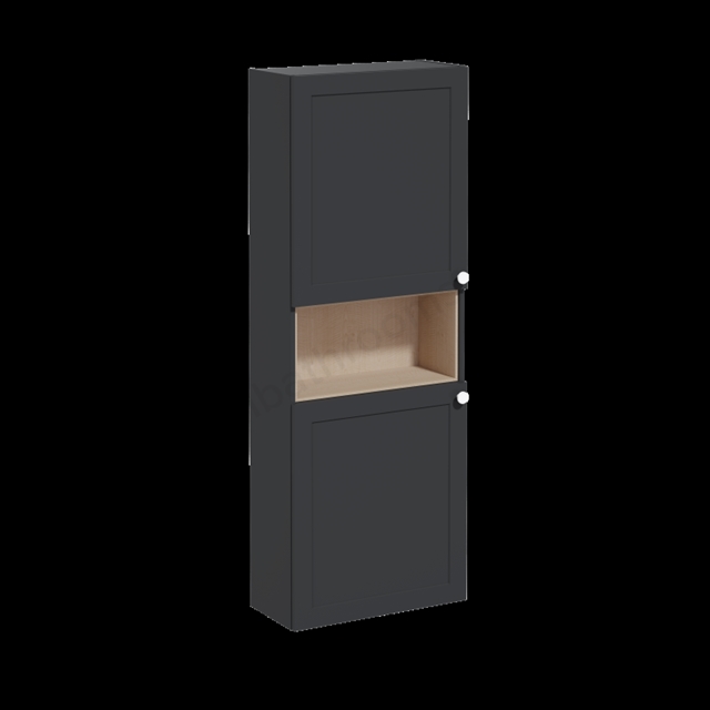 VitrA Root Classic Tall Unit Matt Graphite, -Left