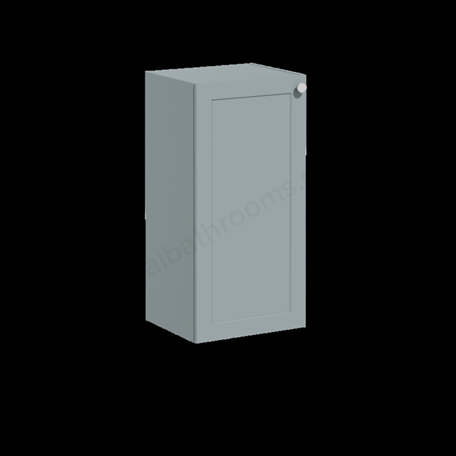 VitrA Root Classic Matt Fijord Green Lower Unit - 40cm Left-hand hinged