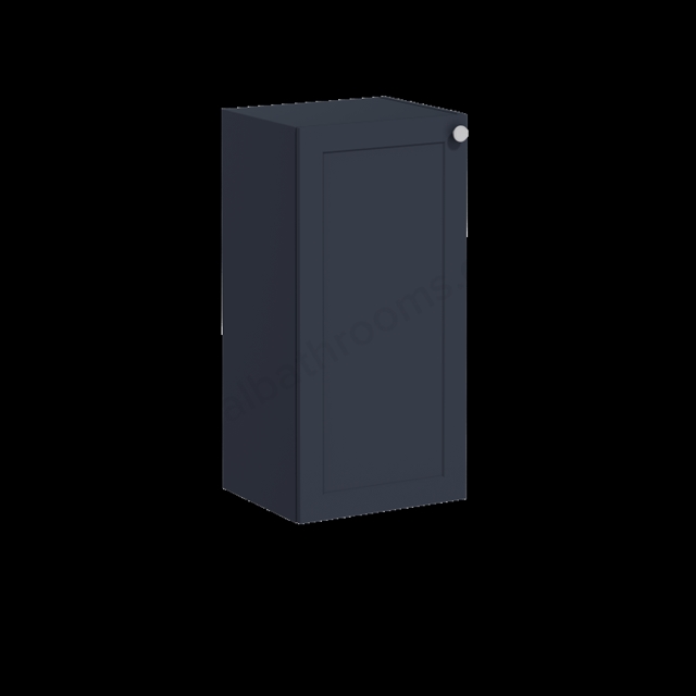 VitrA Root Classic Matt Dark Blue Lower Unit - 40cm Matt dark blue, left