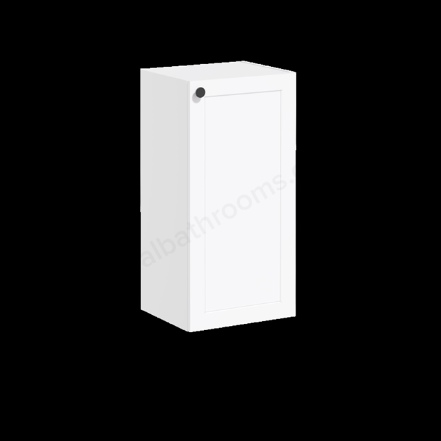 VitrA Root Classic Matt White Lower Unit - 40cm Right-hand hinged