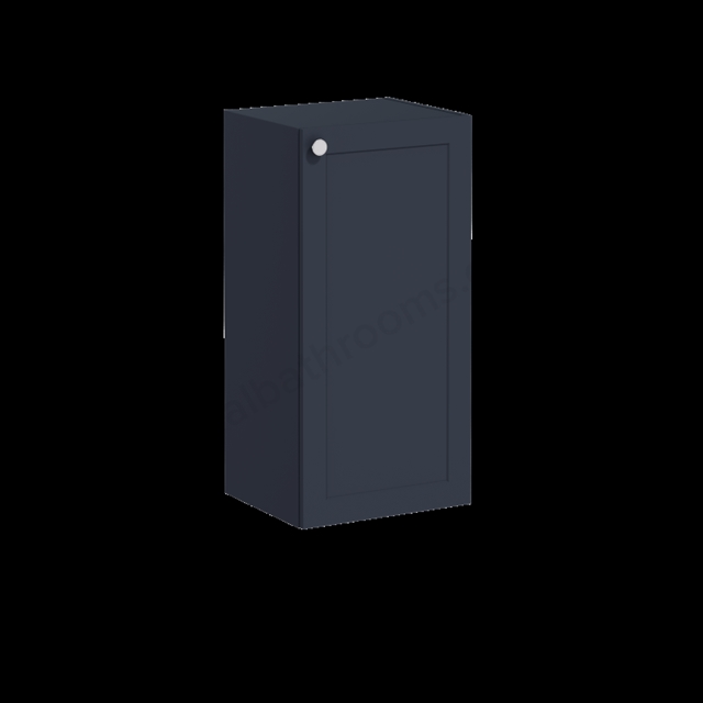 VitrA Root Classic Matt Dark Blue Lower Unit - 40cm Right-hand hinged