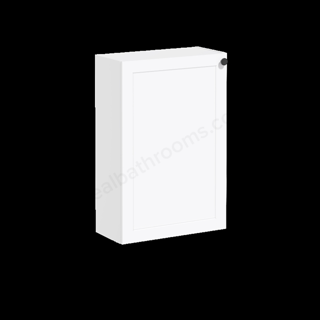 VitrA Root Classic Compact Matt White Lower Unit - 55cm Left-hand hinged