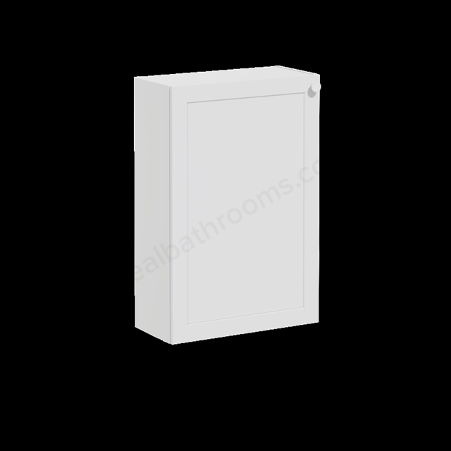 VitrA Root Classic Compact Matt Light Grey Lower Unit - 55cm Left-hand hinged