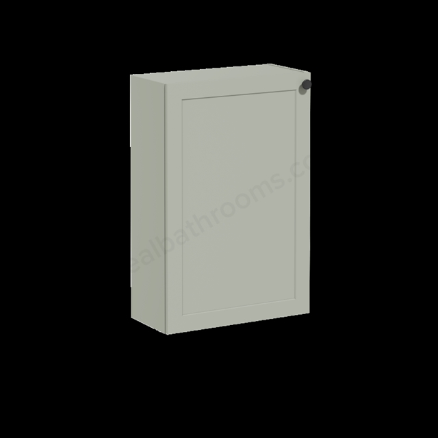 VitrA Root Classic Compact Matt Retro Green Lower Unit - 55cm Left-hand hinged