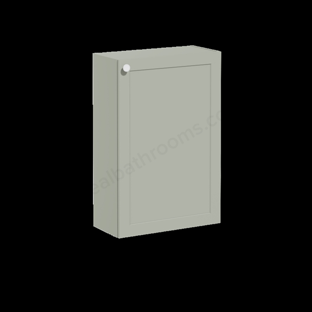 VitrA Root Classic Compact Matt Retro Green Lower Unit - 55cm Right-hand hinged