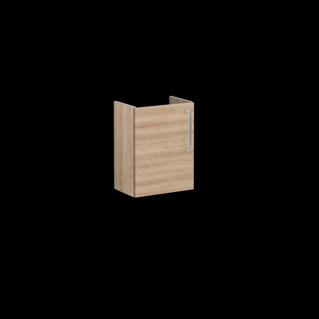 VitrA Root Flat Washbasin Unit Natural Oak, with right tap hole, without washbasin, Left