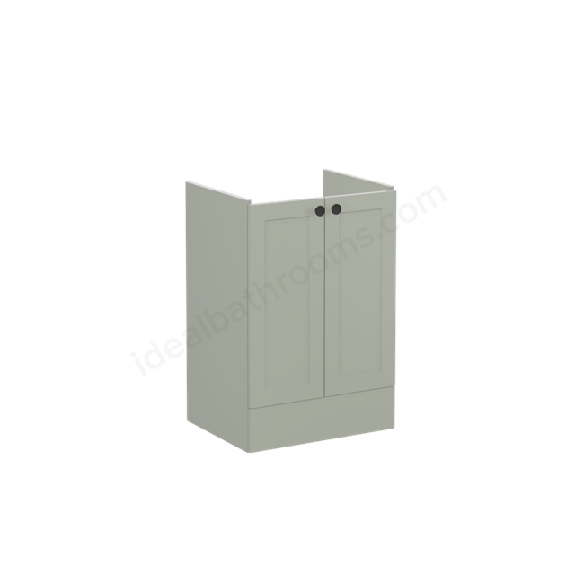 VitrA Root Classic Washbasin Unit Matt Retro Green, without washbasin